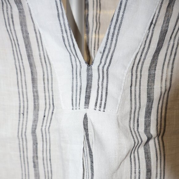 Garnet Hill Linen Tunic – Size XL, Coastal Chic - Picture 10 of 10